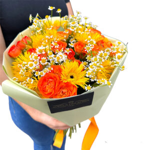 Buchet de flori mixte- Magic sunset