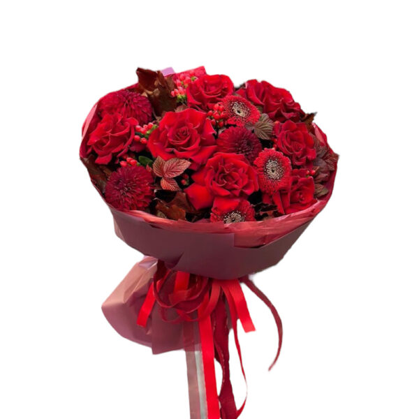 Buchet de flori- Red infusion