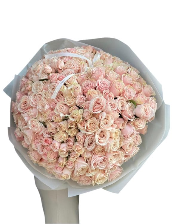Buchet de 251 trandafiri roz